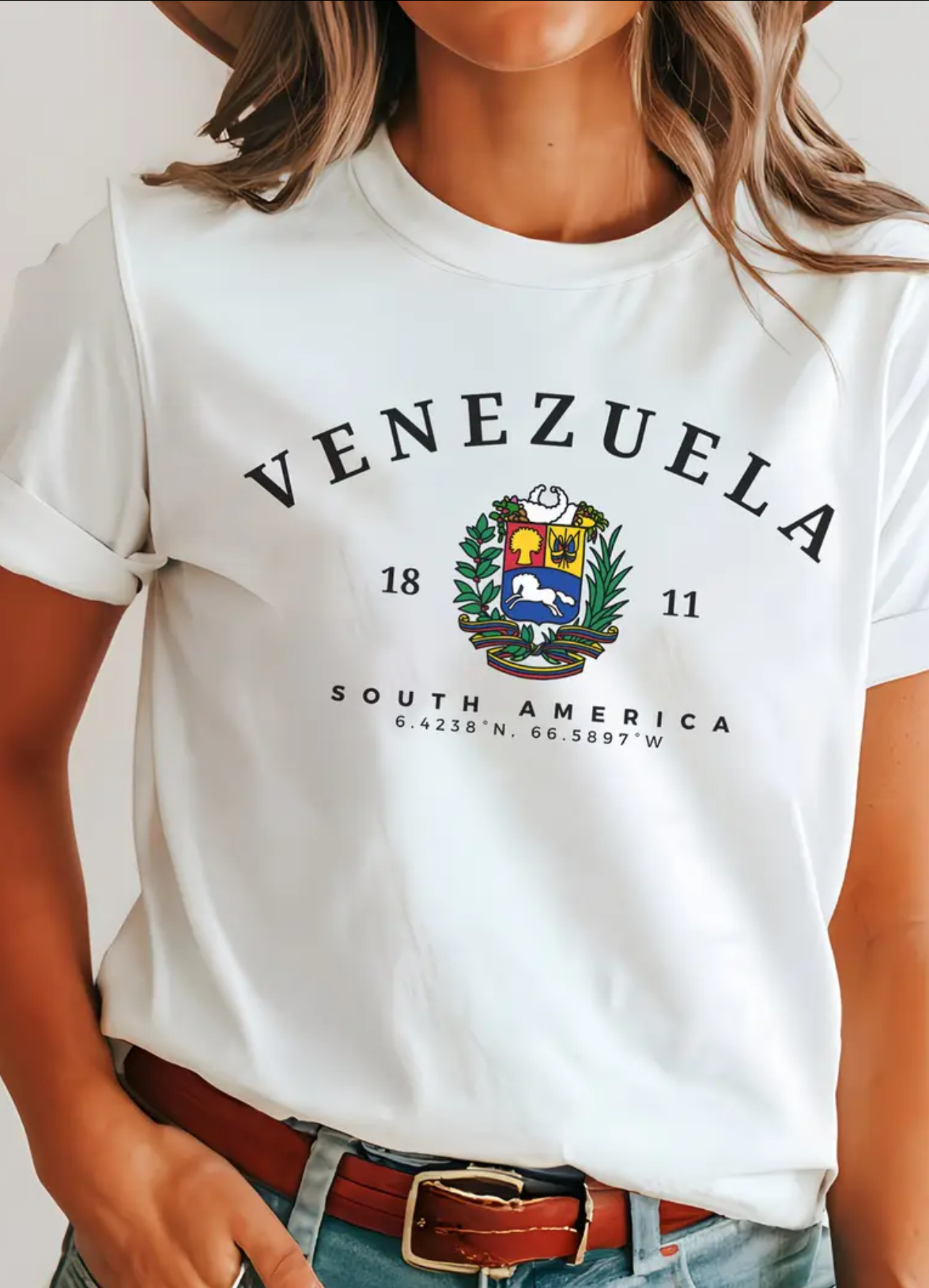 Camisa Escudo de Vzla